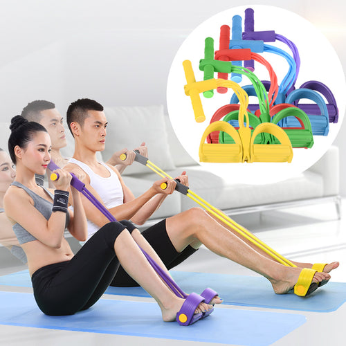 Pedal fitness sit-ups home stretch manual exercise stretcher