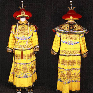Embroidery dragon robe
