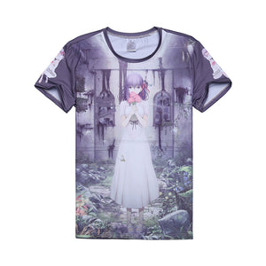 Fate personality short sleeve T-shirt our king Saber animation around the round neck of fate Joan