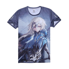 Load image into Gallery viewer, Fate personality short sleeve T-shirt our king Saber animation around the round neck of fate Joan
