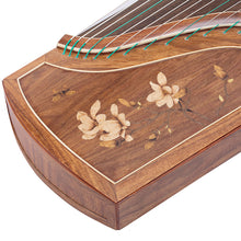 Load image into Gallery viewer, Scented rosewood shell carving Xi Yu guzheng