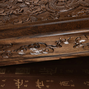 Han phoebe zhennan woodcarving Jiu Zhou Long Yin guzheng