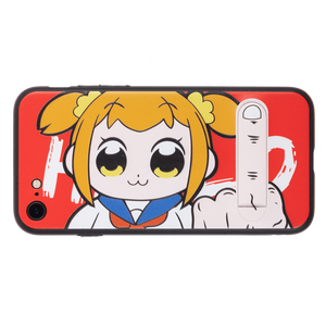 Absolute cute zone Pop sub and Pipi animation surrounding apple X/ 6/6s / 7/7p / 8/8p stand mobile phone case