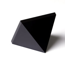 Load image into Gallery viewer, Crystal obsidian pyramids decoration