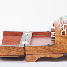 Load image into Gallery viewer, Scented rosewood shell carving Xi Yu guzheng