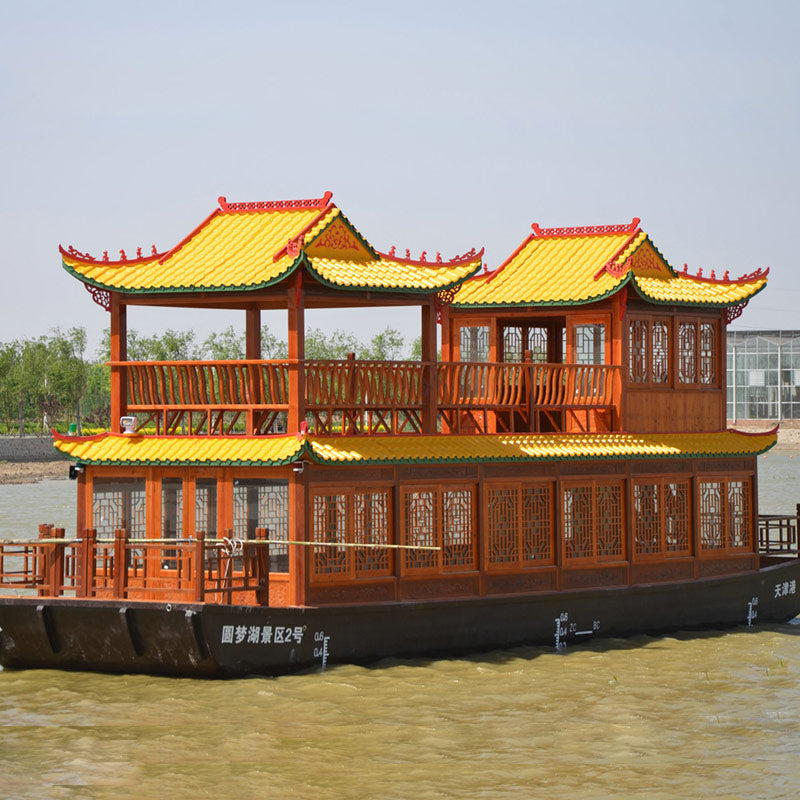 14m Double-decker painting boat